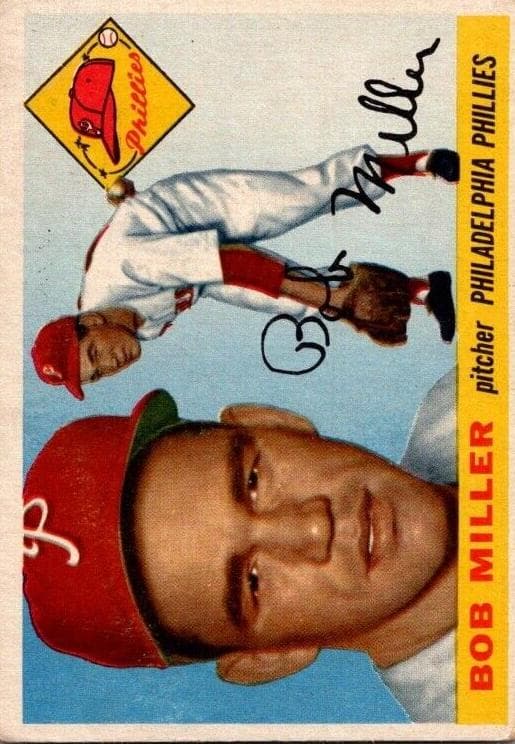 Bob Miller 1955 topps Topps