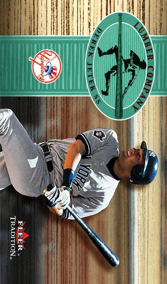 Derek Jeter 2002 fleer Fleer Tradition