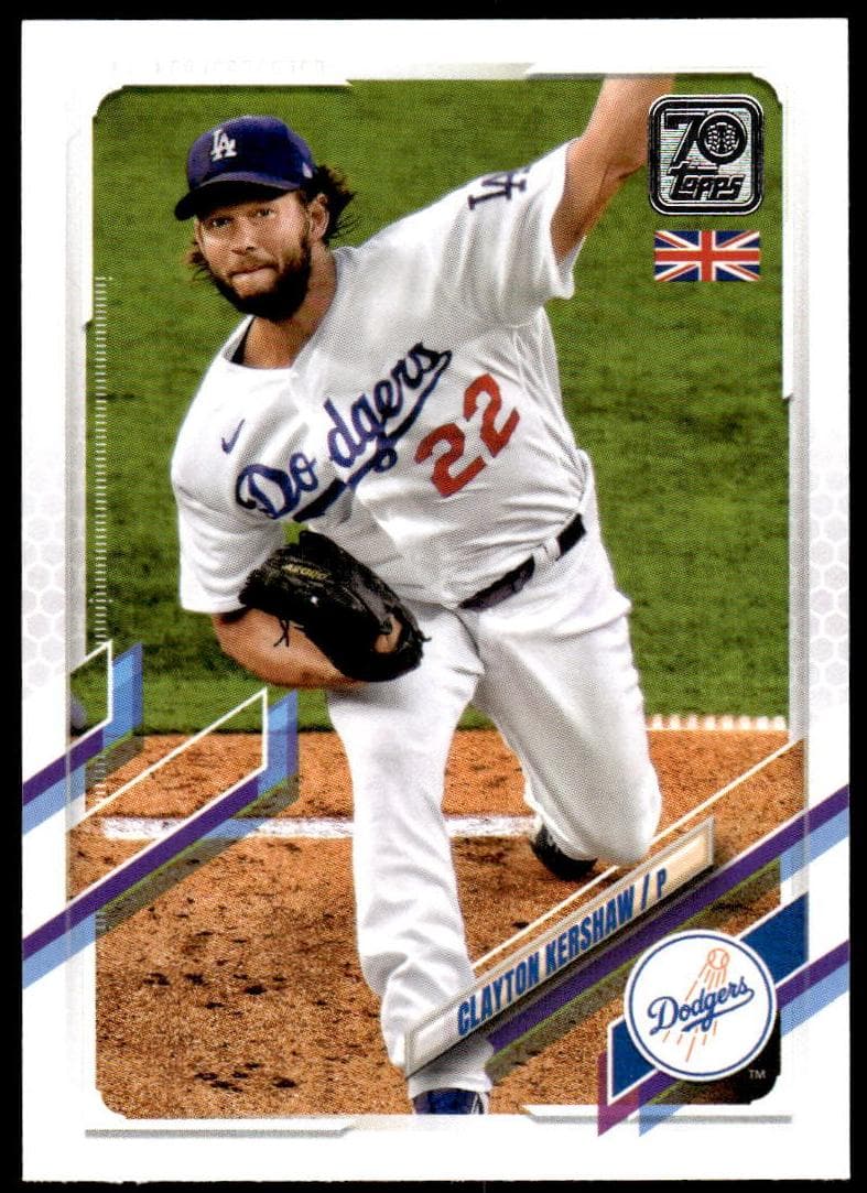 Clayton Kershaw 2021 topps