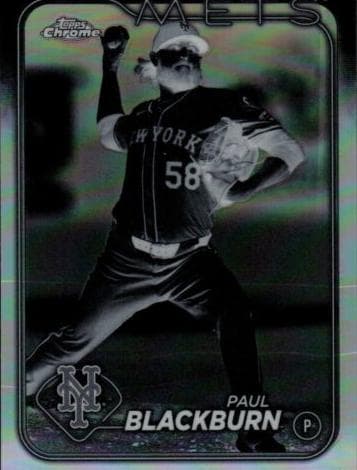 Paul Blackburn trading card