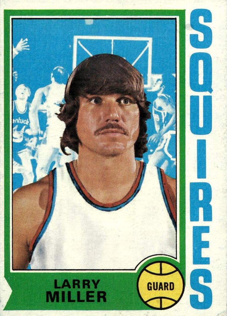 Larry Miller 1974 topps Topps