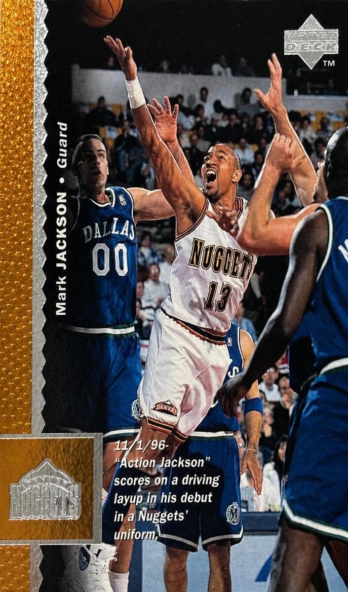Mark Jackson 1996 upper-deck Upper Deck