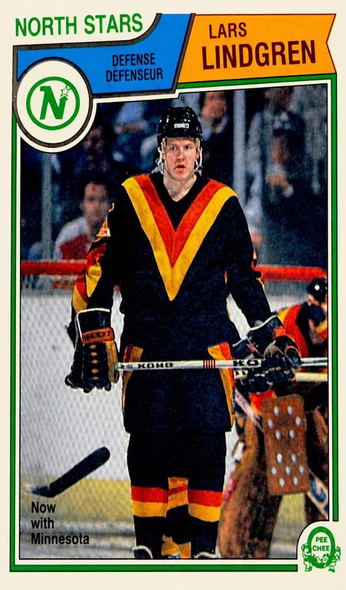 Lars Lindgren trading card