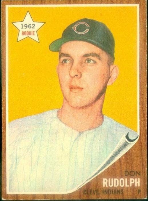 Don Rudolph 1962 topps Topps