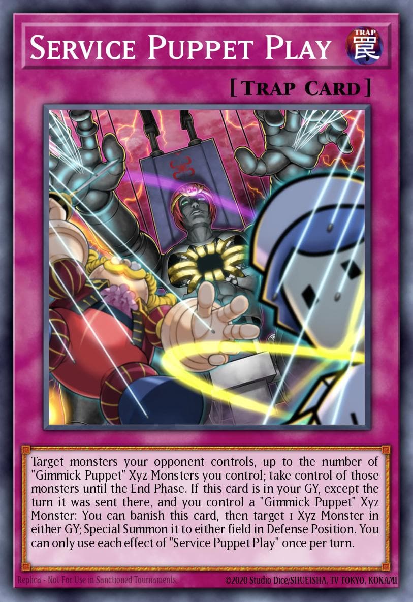 Service Puppet Play 2024 Yu-Gi-Oh! Japanese The Infinite Forbidden