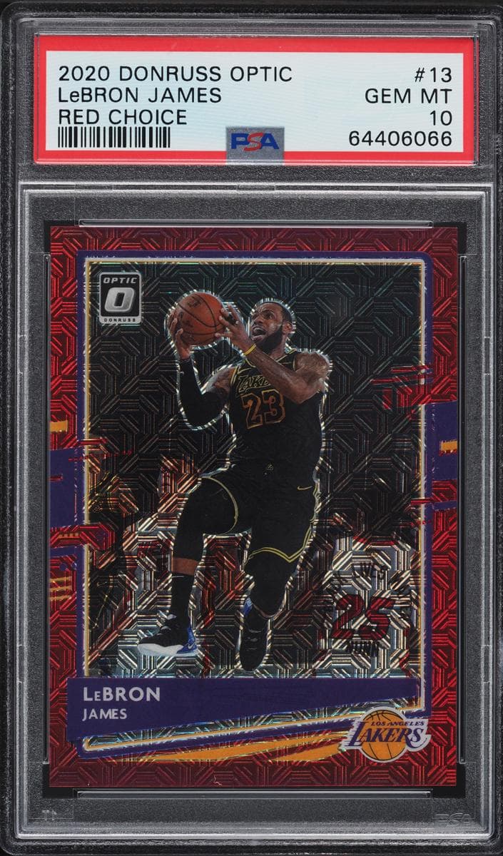 Pascal Siakam 2020 panini Donruss Optic