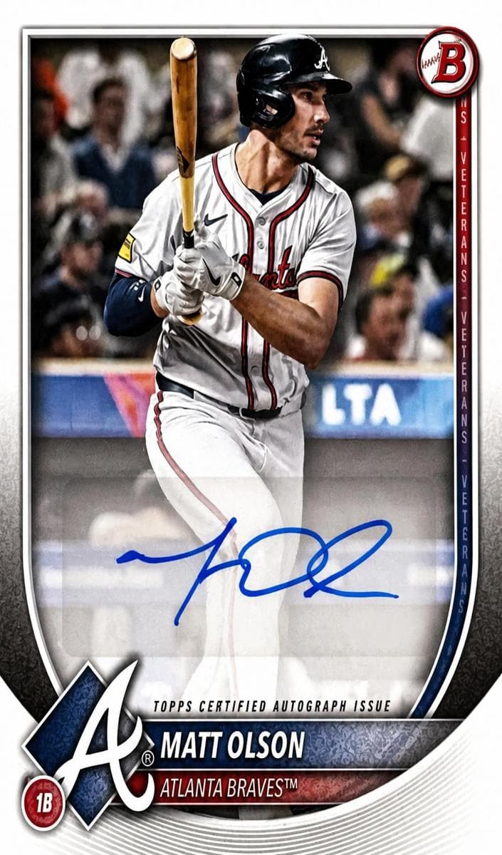 Matt Olson 2025 bowman Bowman