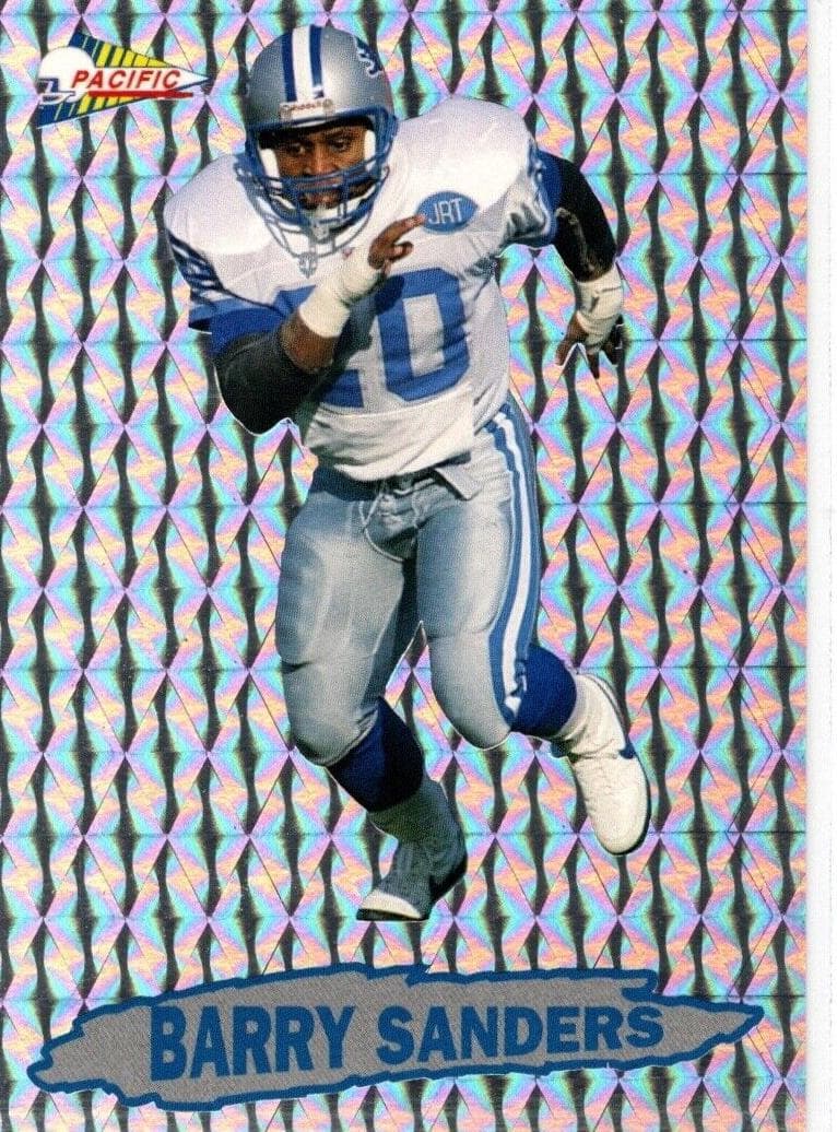Barry Sanders 1992 unknown