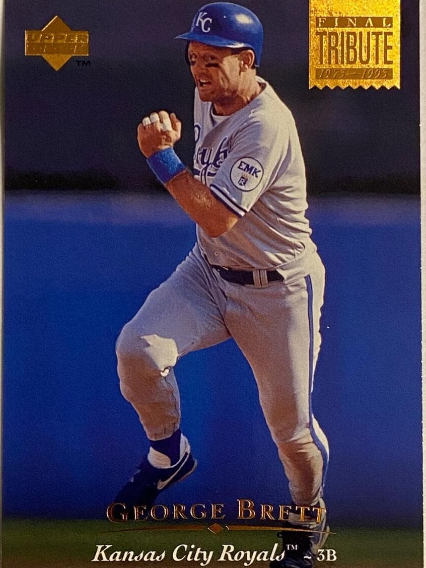 George Brett 1995 upper-deck Upper Deck