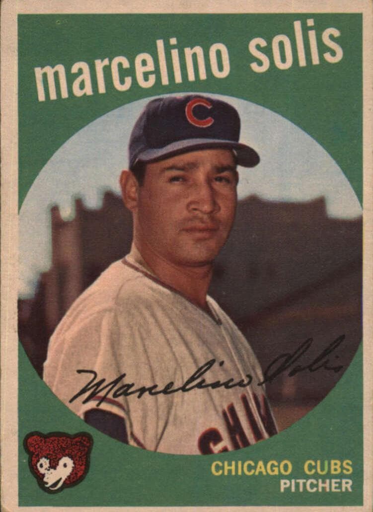 Marcelino Solis 1959 topps Topps