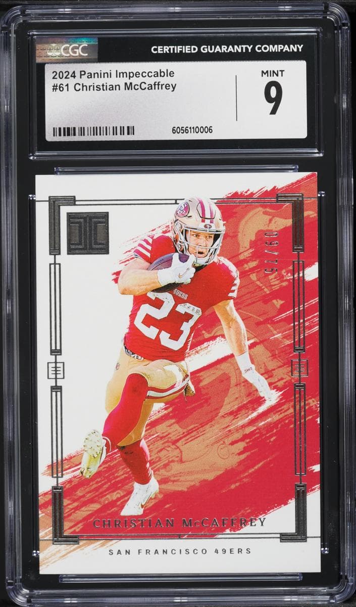 Christian McCaffrey #61