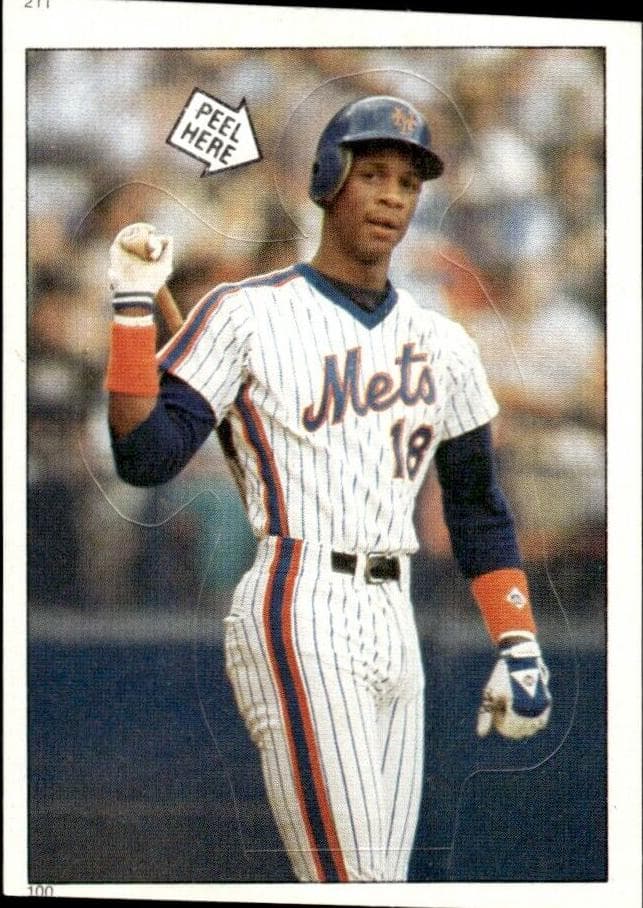Darryl Strawberry 1985 topps Stickers