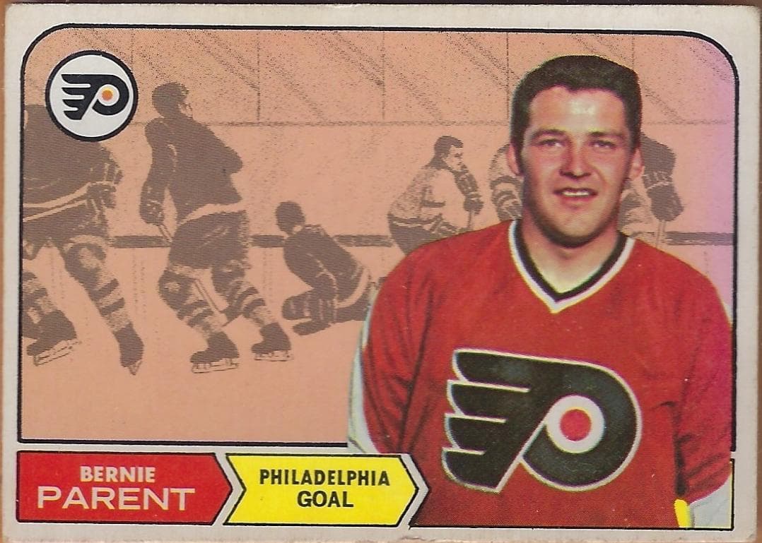 Bernie Parent 1968 topps O-Pee-Chee