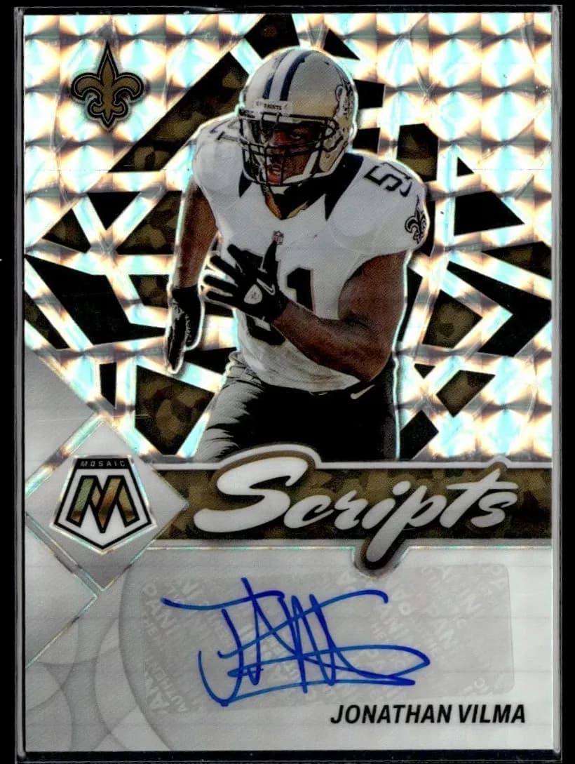 Jonathan Vilma trading card