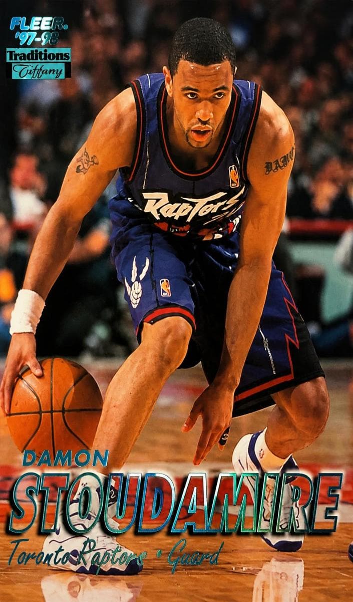 Damon Stoudamire 1997 fleer