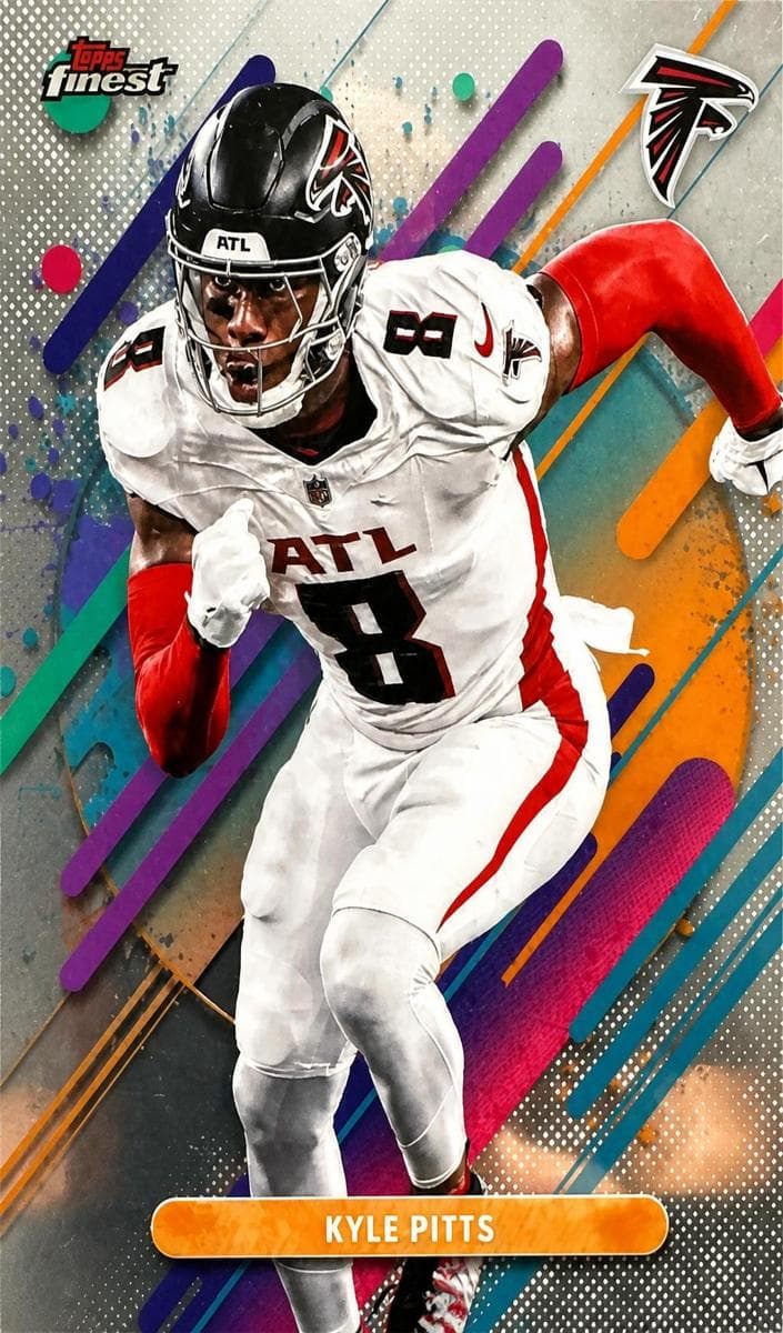 Kyle Pitts trading card
