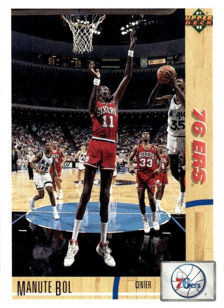 Manute Bol 1991 upper-deck Upper Deck