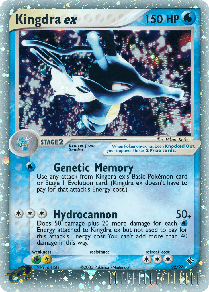 Kingdra EX 2003 Pokemon