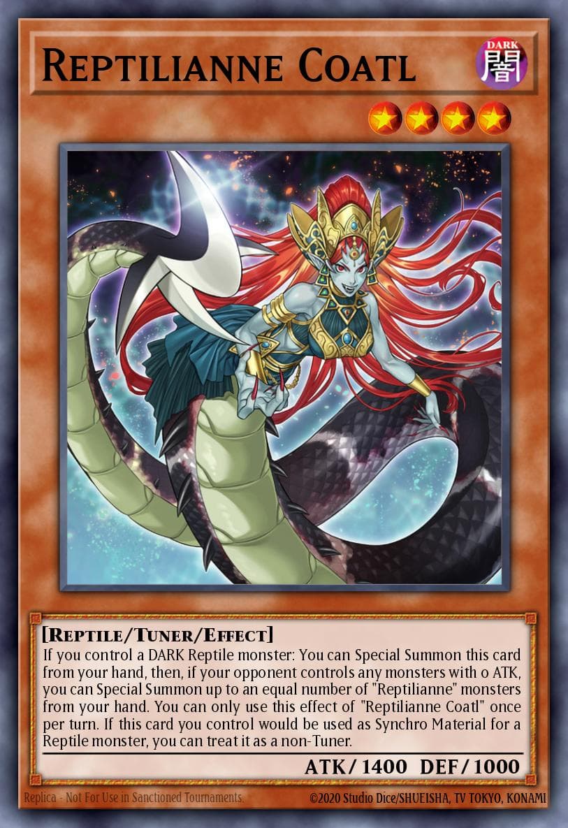 Reptilianne Coatl 2021 Yu-Gi-Oh! Japanese Burst of Destiny