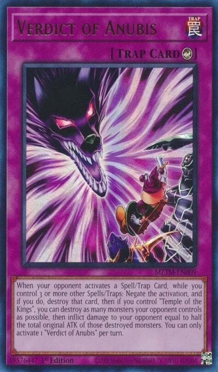 Verdict of Anubis 2025 Yu-Gi-Oh!