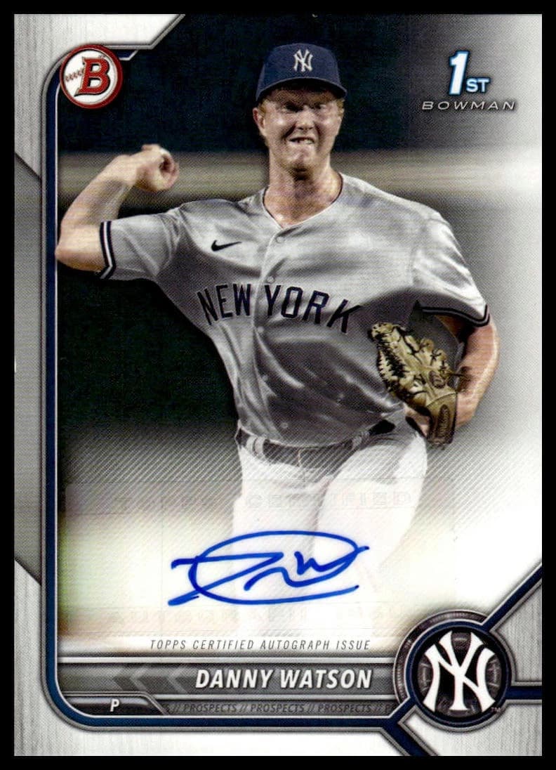 Danny Watson 2022 bowman Bowman