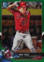Mike Trout 2018 bowman Bowman Chrome