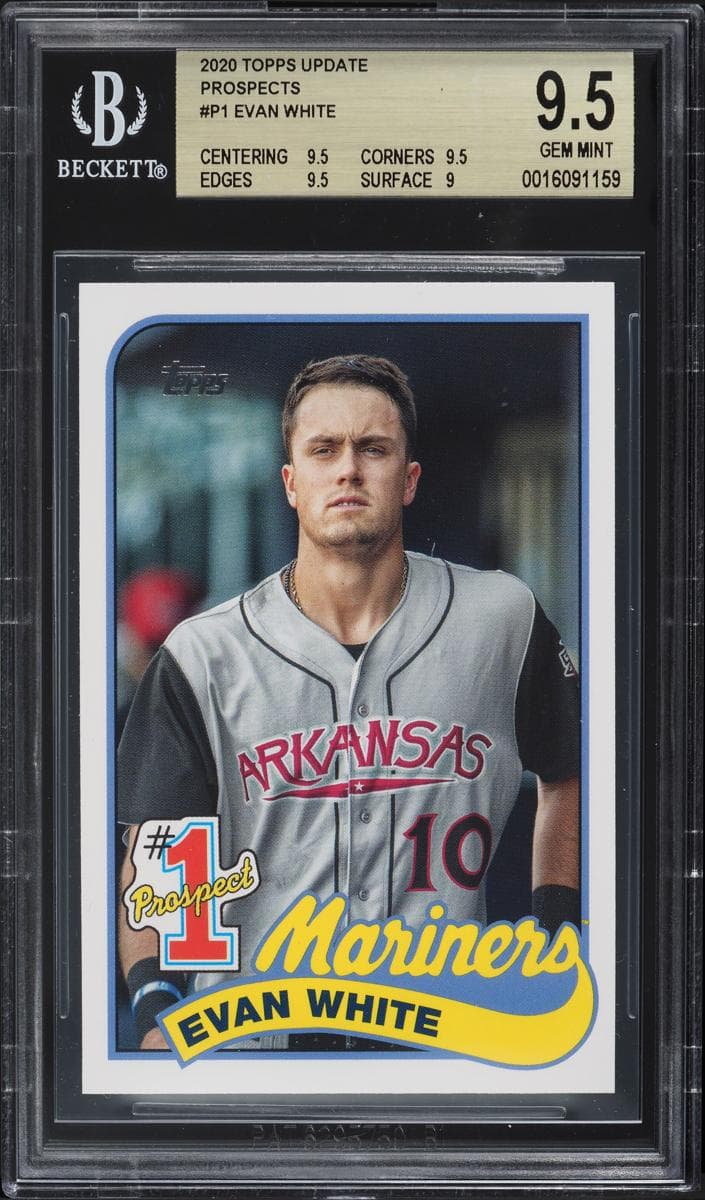 Evan White 2020 topps Topps Update