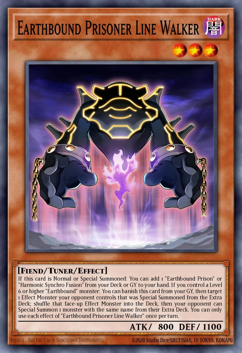 Earthbound Prisoner Line Walker 2024 Yu-Gi-Oh! 25th Anniversary Tin: Dueling Mirrors