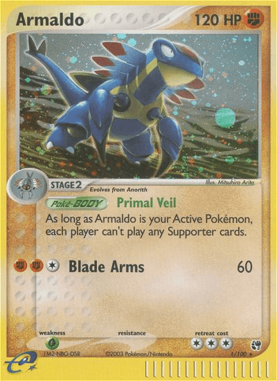 Armaldo 2003 Pokemon Sandstorm