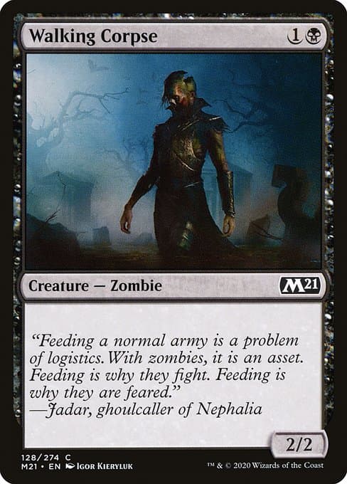 Walking Corpse 2016 Magic: The Gathering Welcome Deck 2016