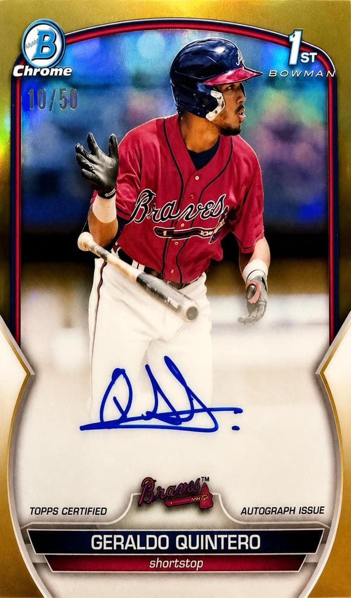 Geraldo Quintero trading card