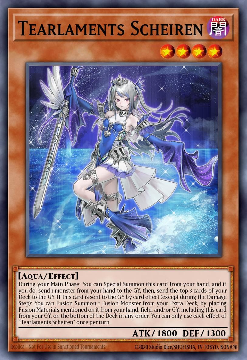 Tearlaments Scheiren 2022 Yu-Gi-Oh! Power Of The Elements