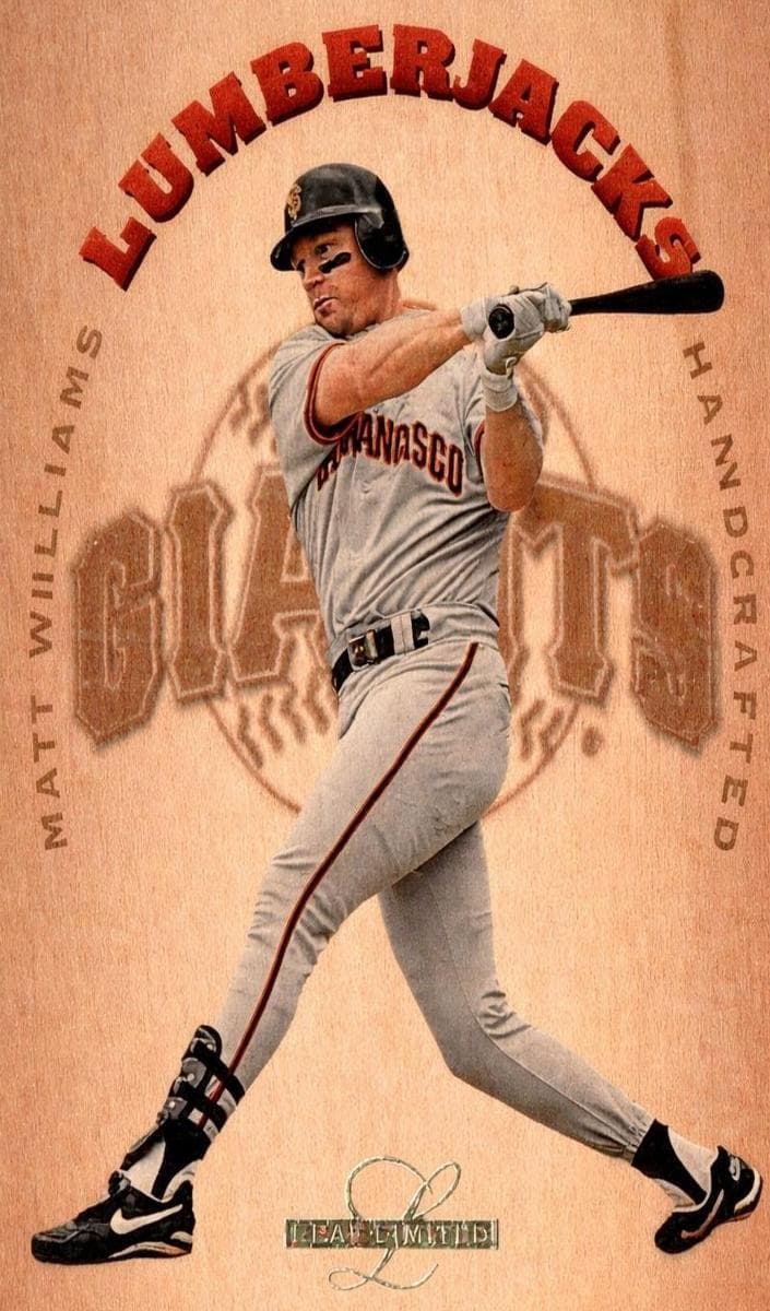 Matt Williams 1995 leaf