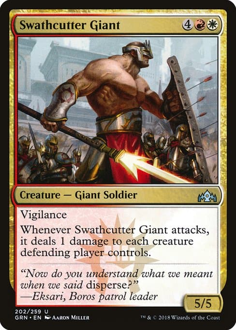 Swathcutter Giant 2018 Magic: The Gathering Guilds of Ravnica