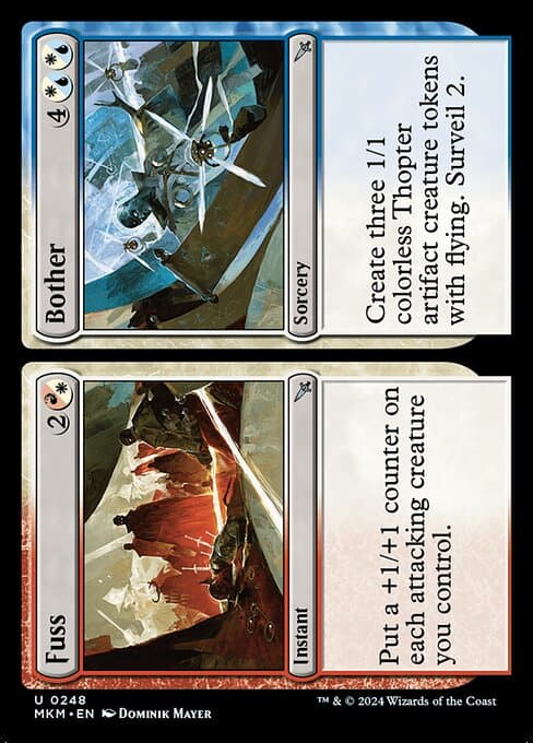 Fuss // Bother 2024 Magic: The Gathering Murders at Karlov Manor