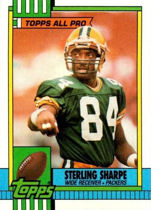 Sterling Sharpe 1990 topps