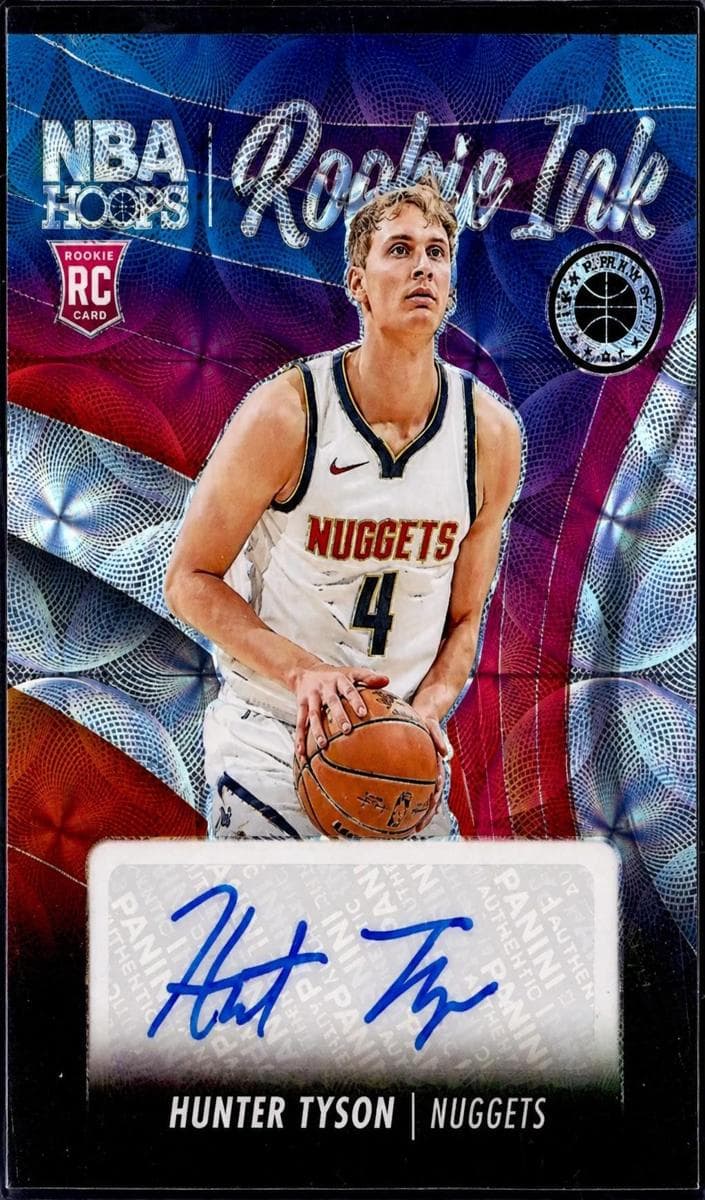 Hunter Tyson 2023 panini Hoops