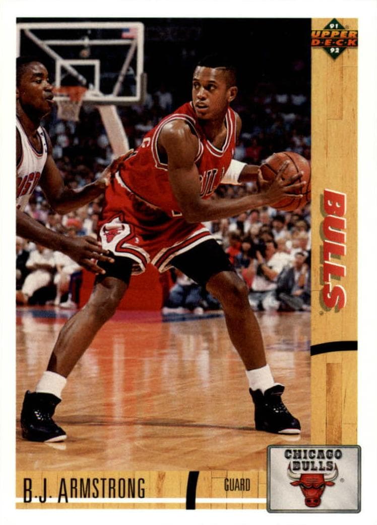 B.J. Armstrong 1991 upper-deck Upper Deck