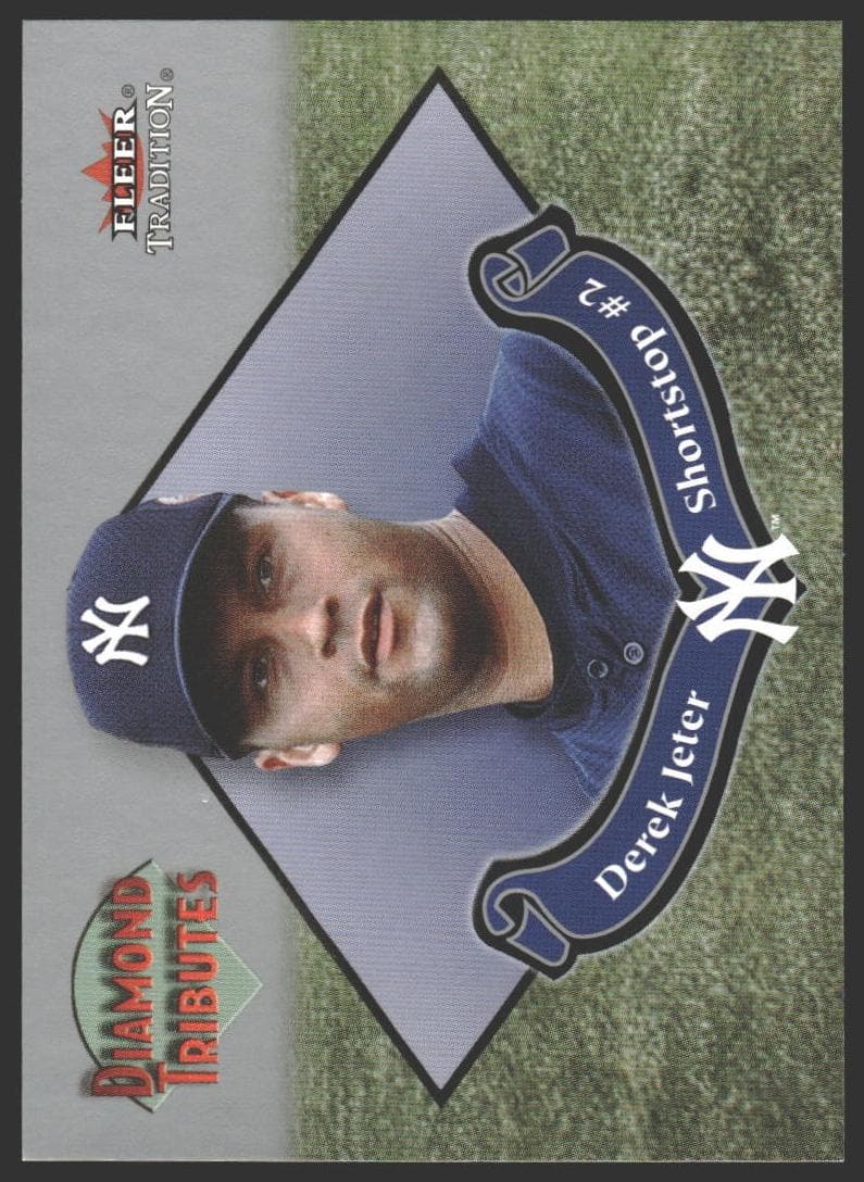 Derek Jeter 2002 fleer Fleer Tradition
