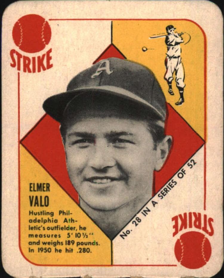 Elmer Valo 1951 topps