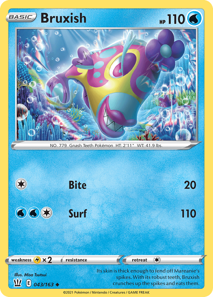 Bruxish 2017 Pokemon