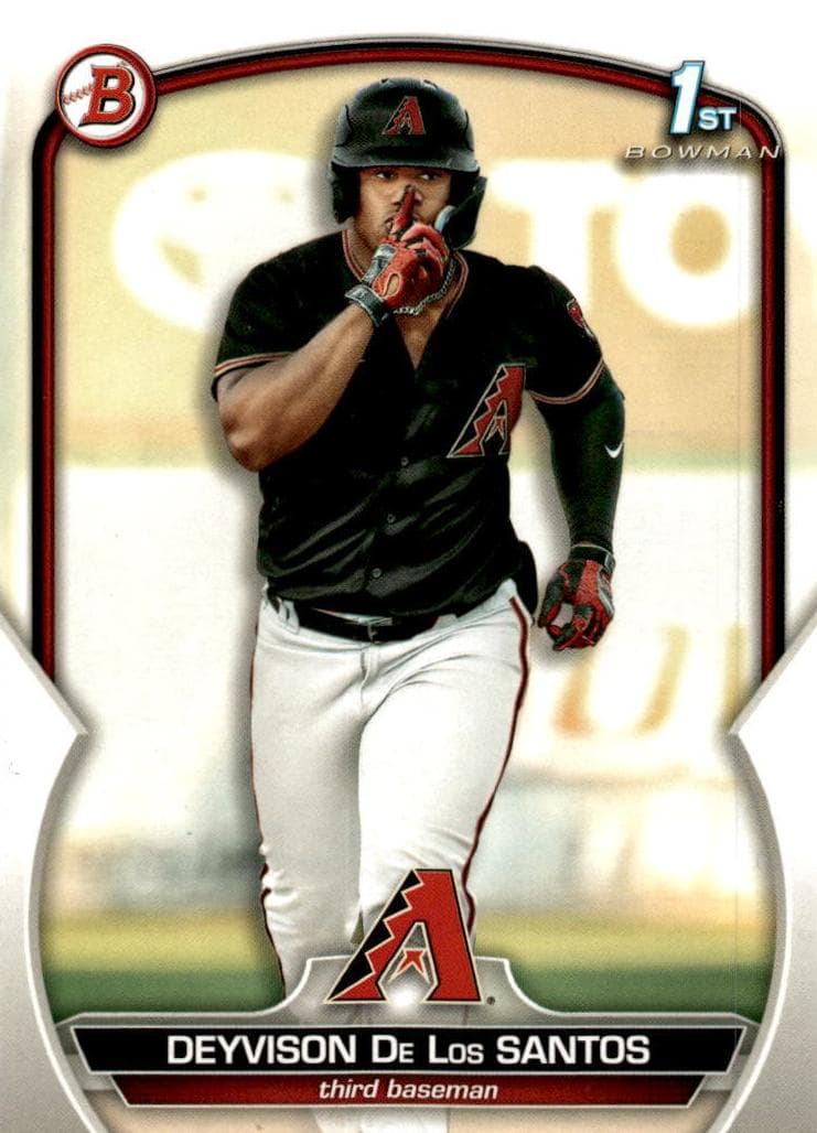 Deyvison De Los Santos trading card