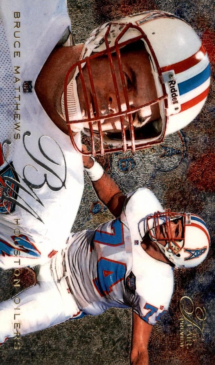 Bruce Matthews 1995 fleer