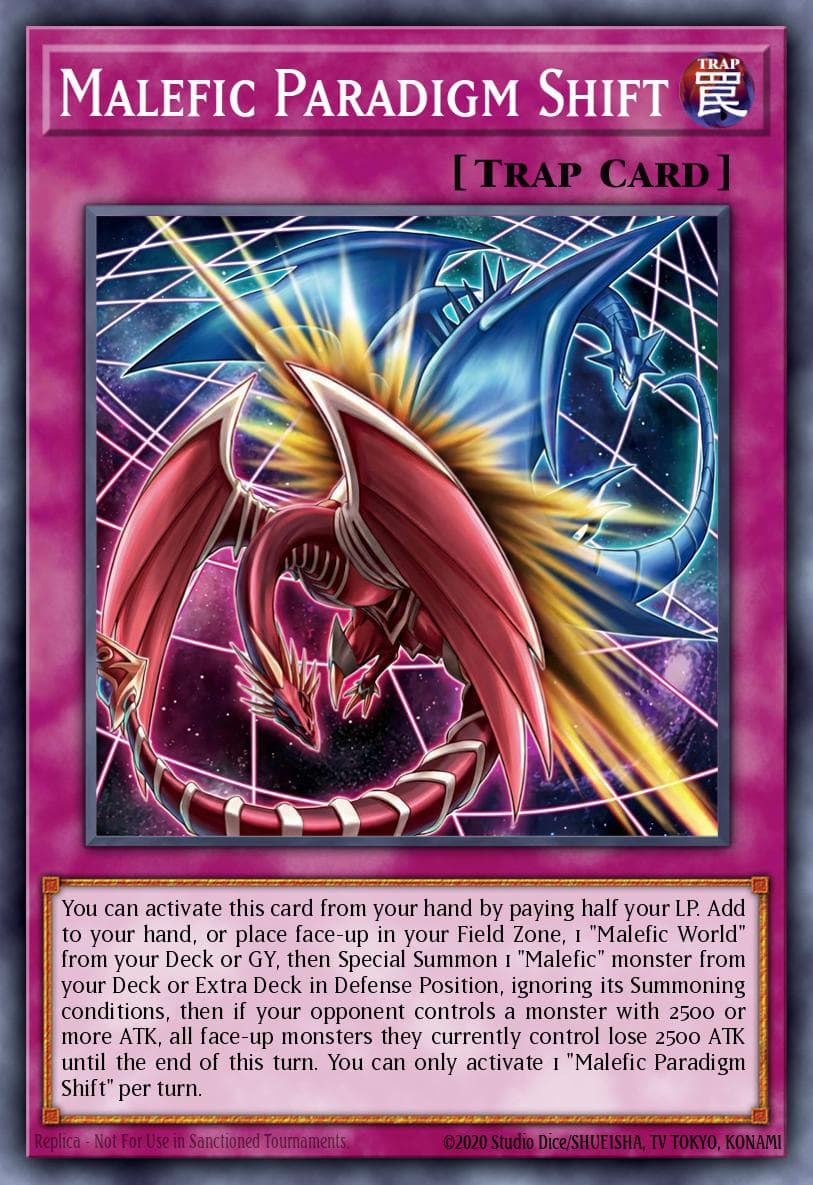 Malefic Paradigm Shift 2026 Yu-Gi-Oh! Japanese Limit Over Collection: Heroes Prismatic Secret Rare