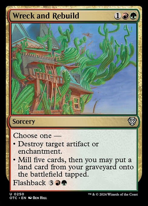 Wreck and Rebuild 2023 Magic: The Gathering Doctor Who