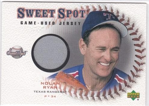 Nolan Ryan 2001 upper-deck Upper Deck Sweet Spot