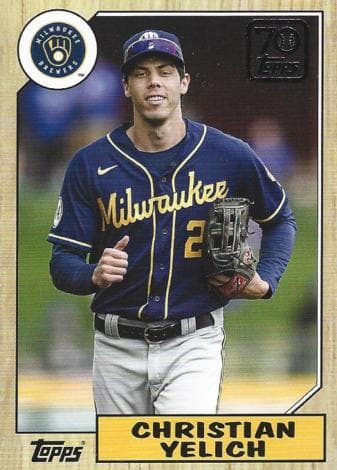 Christian Yelich 2021 topps