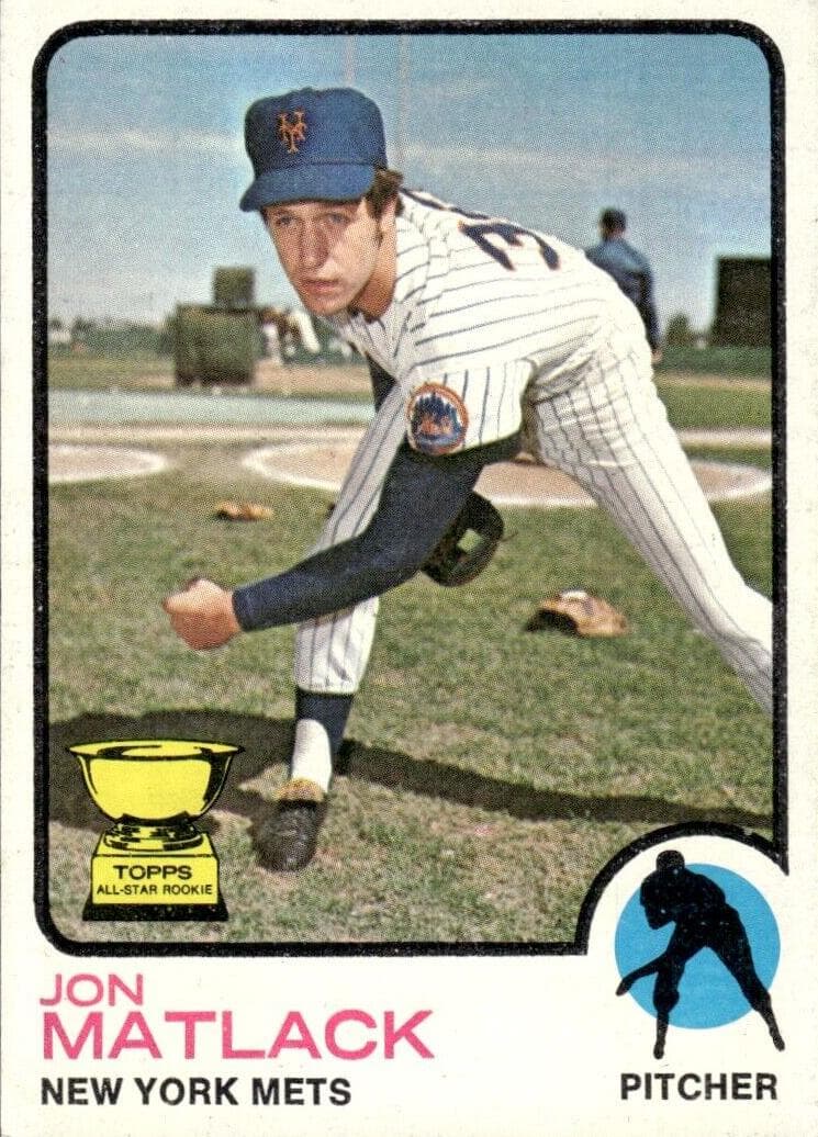 Jon Matlack 1973 topps