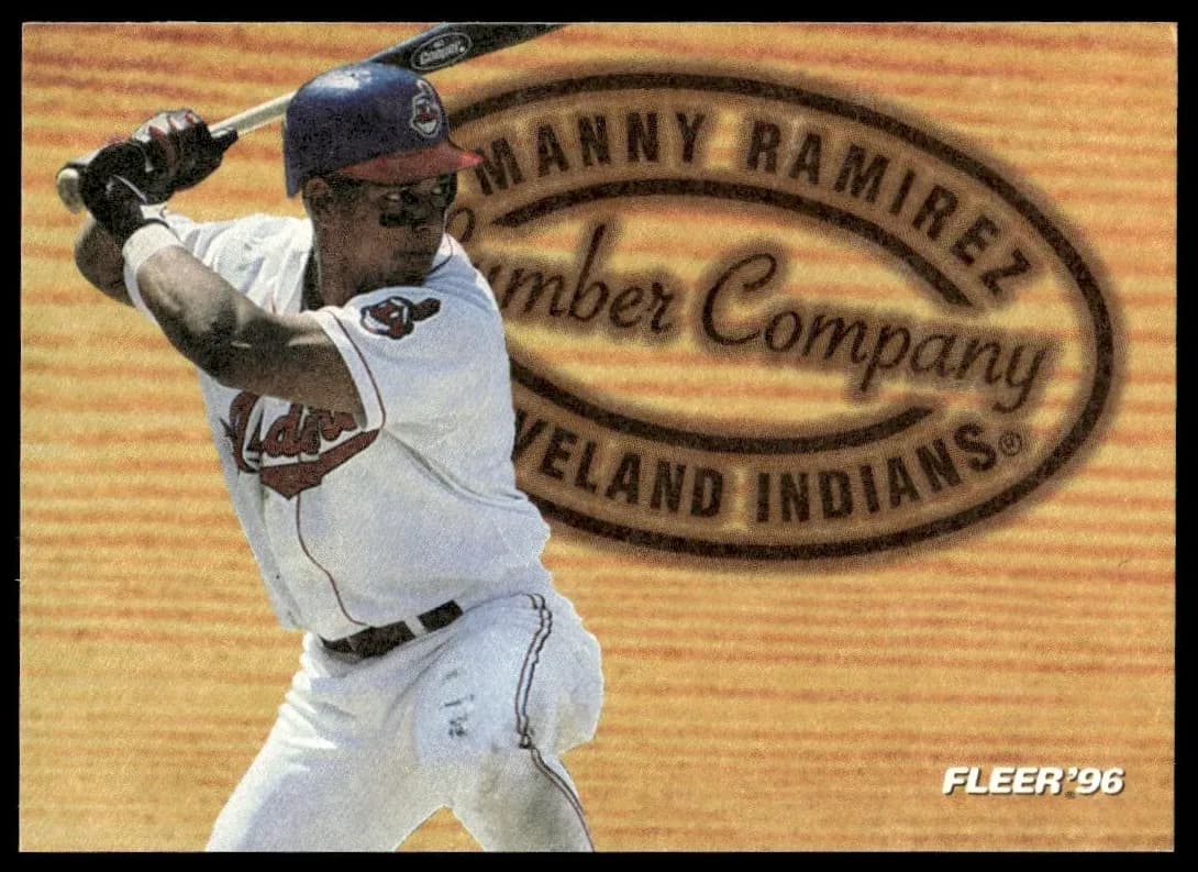 Manny Ramirez 1996 fleer Fleer