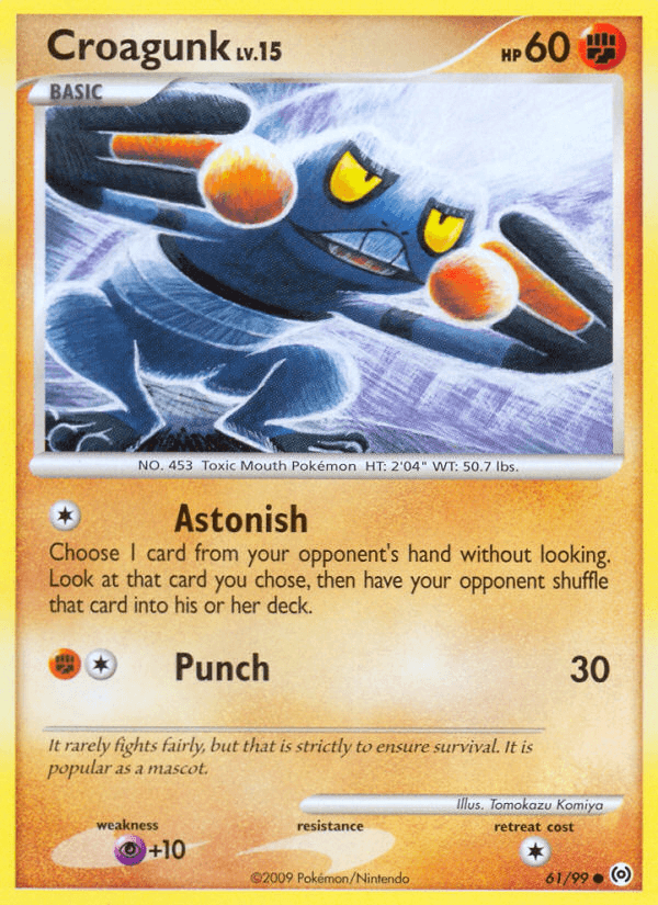 Croagunk 2009 Pokemon Arceus